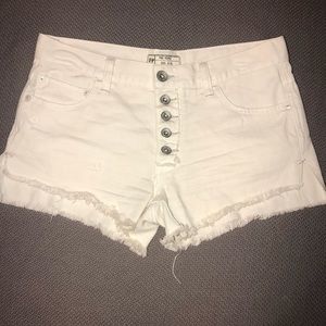 Free people jean shorts